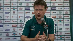 Foto: Marcelo Gonçalves/Fluminense/Divulgação - Diniz: técnicoe vitou polêmica em coletiva