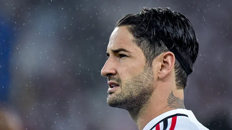 RJ - RIO DE JANEIRO - 13/08/2023 - BRASILEIRO A 2023, FLAMENGO X SAO PAULO - Alexandre Pato jogador do Sao Paulo durante partida contra o Flamengo no estadio Maracana pelo campeonato Brasileiro A 2023. Foto: Thiago Ribeiro/AGIF
