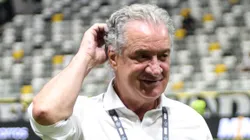 Foto: Gilson Lobo/AGIF - Presidente do Atletico-MG Sergio Coelho antes da partida contra o Botafogo no estadio Arena MRV pelo campeonato Brasileiro A 2023.