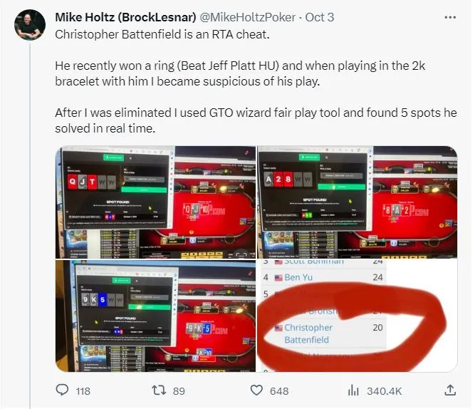 Foto: Reprodução X – antigo Twitter