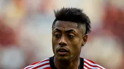 RJ - RIO DE JANEIRO - 30/09/2023 - BRASILEIRO A 2023, FLAMENGO X BAHIA - Bruno Henrique jogador do Flamengo durante partida contra o Bahia no estadio Maracana pelo campeonato Brasileiro A 2023. Foto: Thiago Ribeiro/AGIF