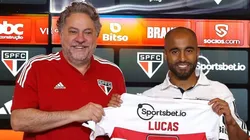Foto: Divulgação/São Paulo FC - Lucas tem contrato com o Tricolor até o fim do ano