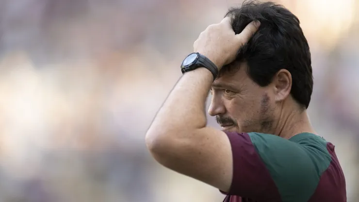 RJ - RIO DE JANEIRO - 04/06/2023 - BRASILEIRO A 2023, FLUMINENSE X BRAGANTINO - Fernando Diniz tecnico do Fluminense durante partida contra o Bragantino no estadio Maracana pelo campeonato BRASILEIRO A 2023. Foto: Jorge Rodrigues/AGIF