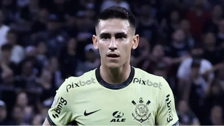 SP - SAO PAULO - 22/09/2023 - BRASILEIRO A 2023, CORINTHIANS X BOTAFOGO - Matias Rojas jogador do Corinthians durante partida contra o Botafogo no estadio Arena Corinthians pelo campeonato Brasileiro A 2023. Foto: Marcello Zambrana/AGIF