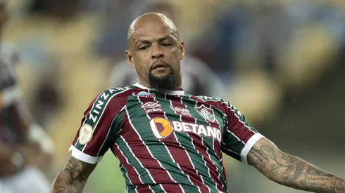 Foto: Jorge Rodrigues/AGIF - Felipe Melo jogador do Fluminense durante partida contra o Palmeiras no estadio Maracana pelo campeonato Brasileiro A 2023.