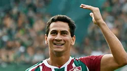 Curitiba, PR - Brasil - 01/05/2022 - Couto Pereira - PH Ganso comemorando gol Campeonato Brasileiro. 4ª Rodada. Jogo Fluminense x Coritiba. FOTO DE MAILSON SANTANA/FLUMINENSE FC