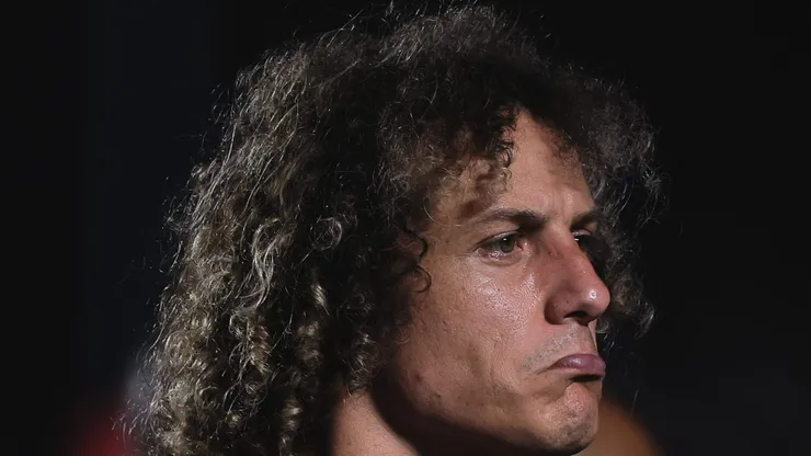 SP - SAO PAULO - 24/09/2023 - COPA DO BRASIL 2023 FINAL, SAO PAULO X FLAMENGO - David Luiz jogador do Flamengo lamenta derrota ao final da partida contra o Sao Paulo no estadio Morumbi pelo campeonato Copa do Brasil 2023. Foto: Ettore Chiereguini/AGIF