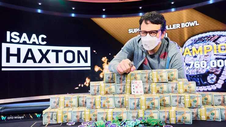 Isaac Haxton leva grande fortuna no poker (Foto: Divulgação/PokerGO)