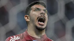 BA - SALVADOR - 18/09/2023 - BRASILEIRO A 2023, BAHIA X SANTOS - Joao Paulo jogador do Santos comemora gol durante partida contra o Bahia no estadio Arena Fonte Nova pelo campeonato Brasileiro A 2023. Foto: Jhony Pinho/AGIF