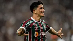 Artilheiro isolado do torneio continental, o atacante argentino possui alta média de gols em mata-mata. Foto: Thiago Ribeiro/AGIF