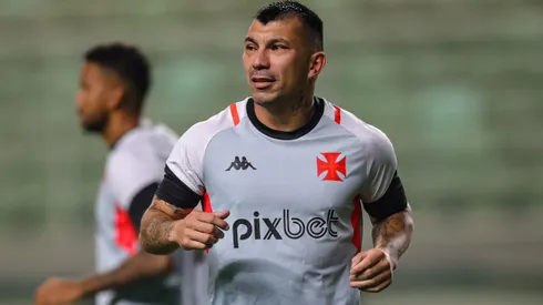 MG - BELO HORIZONTE - 25/09/2023 - BRASILEIRO A 2023, AMERICA-MG X VASCO - Medel jogador do Vasco durante aquecimento antes da partida contra o America-MG no estadio Independencia pelo campeonato Brasileiro A 2023. Foto: Gilson Lobo/AGIF