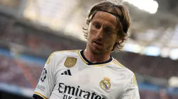 Florencia Tan Jun/Getty Images. Modric se aproxima de saída no Real Madrid