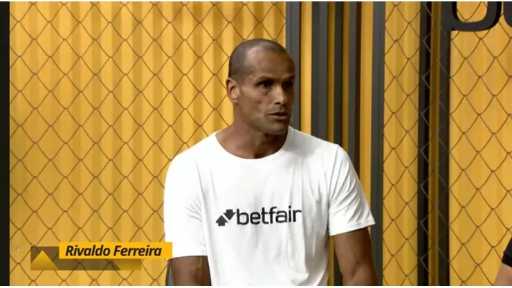 Rivaldo apontou o Palmeiras como favorito ao título. Reprodução Betfair.