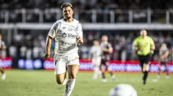 Com a derrota para o Fluminense, o Santos segue perto da zona de rebaixamento. Foto: Abner Dourado/AGIF