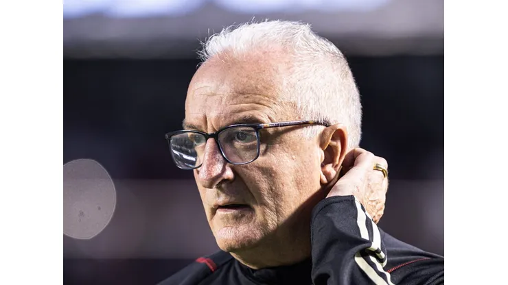 Dorival Junior, técnico do São Paulo, durante partida contra o Cuiaba no estadio Morumbi pelo campeonato Brasileiro A 2023. Foto: Abner Dourado/AGIF