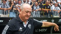Felipão vê evolução do Galo. Fernando Moreno/AGIF