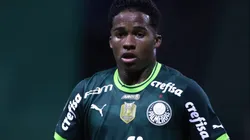 Foto: Fabio Giannelli/AGIF - Endrick na vitória do Palmeiras contra o América-MG