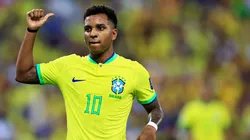 Rodrygo, atacante da Seleção Brasileira - Foto: Buda Mendes/Getty Images