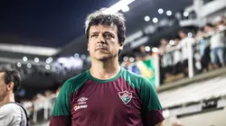Foto: Abner Dourado/AGIF - Santo foi derrotado pelo Fluminense de Diniz