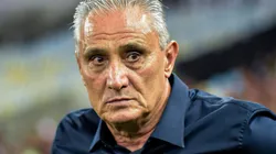 Tite, técnico do Flamengo, durante partida contra o Atletico-MG no estadio Maracana pelo campeonato Brasileiro A 2023. Foto: Thiago Ribeiro/AGIF