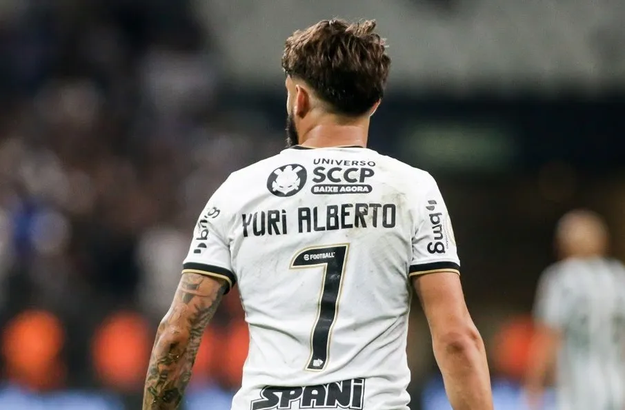 Yuri Alberto em ação pelo Corinthians, pelo Campeonato Brasileiro – Foto: Rodrigo Coca/Agência Corinthians