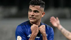 Bruno Rodrigues jogador do Cruzeiro comemora seu gol durante partida contra o Vasco no estadio Mineirao pelo campeonato Brasileiro A 2023. Fernando Moreno/AGIF