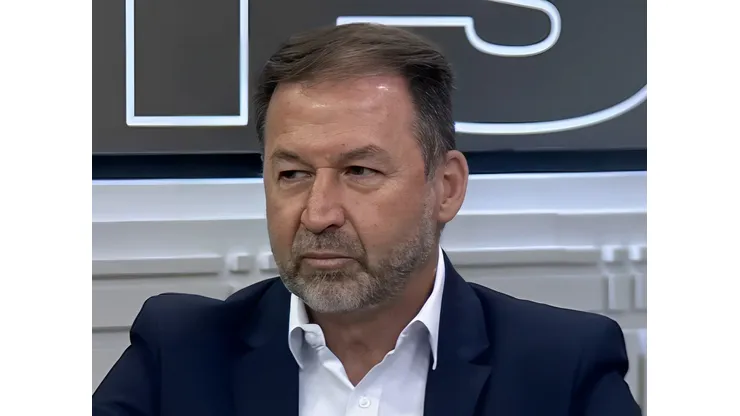 Augusto Melo, presidente do Corinthians, em participação em programa do BandSports - Foto: Reprodução / YouTube BandSports