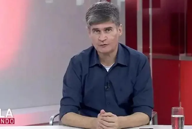 Jornalista Fábio Piperno, da Jovem Pan – Foto: Reprodução/BandSports