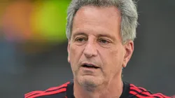 Rodolfo Landim presidente do Flamengo durante partida contra o Vasco no estadio Engenhao pelo campeonato Carioca 2022. Foto: Thiago Ribeiro/AGIF