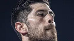 Rossi, goleiro do Flamengo, durante partida contra o Goias no estadio Serrinha pelo campeonato Brasileiro A 2023. Foto: Heber Gomes/AGIF