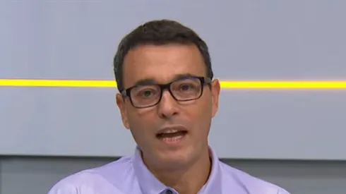 Apresentador exalta papel da torcida do Santos na campanha do time no BR. Foto: Reprodução/ Youtube GE