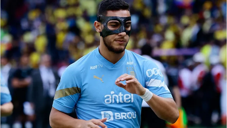 Sebastián Cáceres na Seleção Uruguaia - Foto: Franklin Jacome/Getty Images