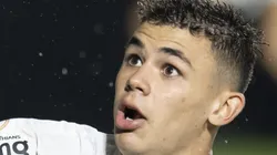 Foto: Jorge Rodrigues/AGIF - Gabriel Moscardo comemora gol com o pai