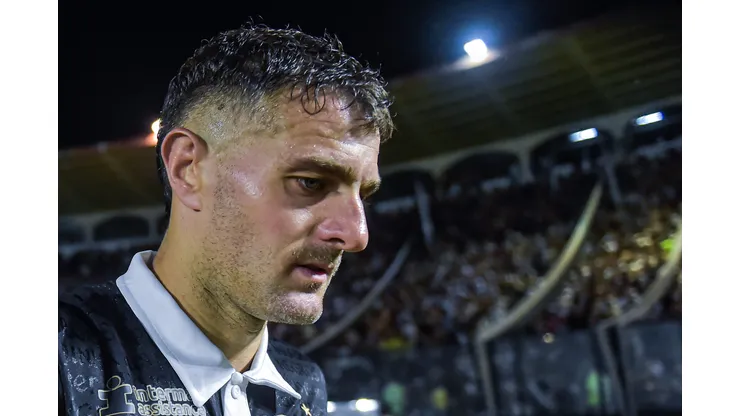 Vegetti jogador do Vasco durante partida contra o Corinthians no São Januário pelo campeonato Brasileiro A 2023. Foto: Thiago Ribeiro/AGIF