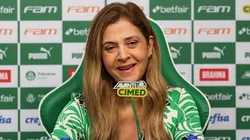 Leila Pereira presidente do Palmeiras deu uma ajudinha para o Galo no Brasileiro. Foto: Cesar Greco/Palmeiras/by Canon