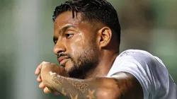 Reinaldo jogador do Gremio comemora seu gol durante partida contra o America-MG no estadio Independencia pelo campeonato Brasileiro A 2023. Foto: Gilson Lobo/AGIF
