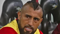 Vidal recebeu uma provocação de ex-companheiro de Gávea - Foto: Gabriel Machado/AGIF