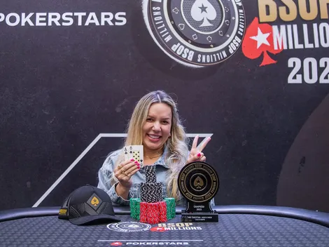 Primeira edição do ‘Meio a meio’ no BSOP Millions termina com duelo feminino