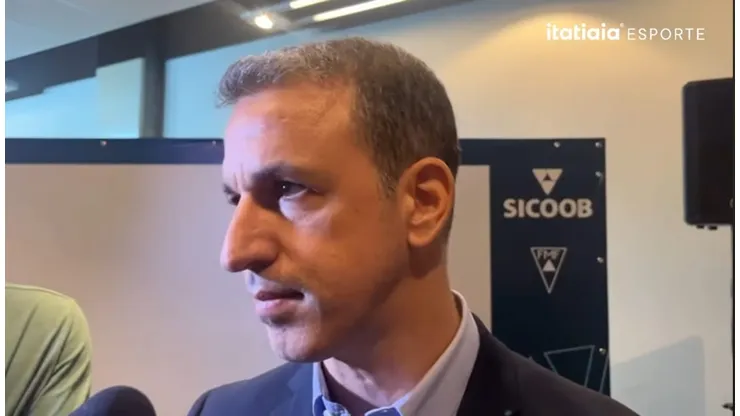 Bruno Pessotti falou em reestruturação do Cruzeiro. Reprodução Itatiai Esportes