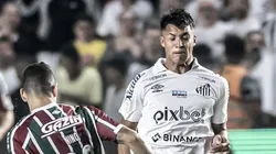 Marcos Leonardo e Nino vão se enfrentar pelo Brasileirão. Foto: Ivan Storti/Santos FC