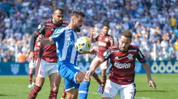 E.Ribeiro jogador do Flamengo durante partida contra o Avai no estadio Ressacada pelo campeonato Brasileiro A 2022. R.Pierre/AGIF