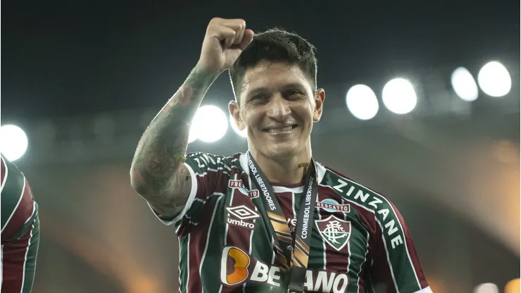 German Cano é artilheiro do Fluminense na temporada. Foto: Jorge Rodrigues/AGIF
