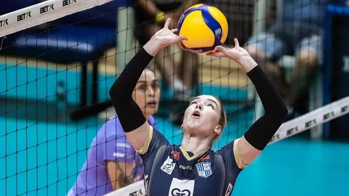 Gray, uma das destaques do Minas na Superliga. Foto: Hedgard Moraes / Minas Tênis Clube