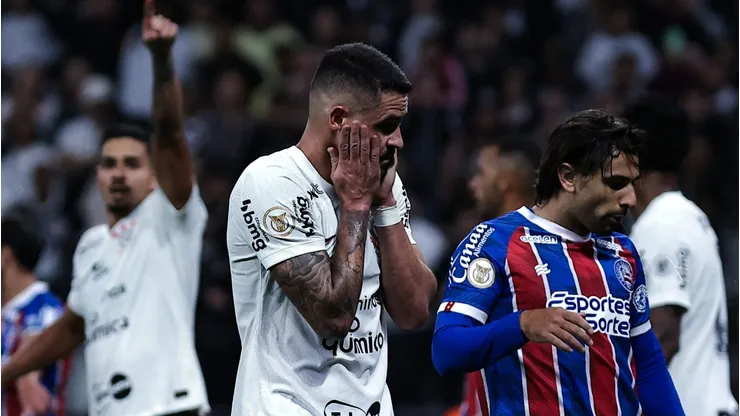 Corinthians sofreu goleada histórica para o Bahia. Foto: Fabio Giannelli/AGIF
