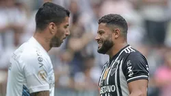Suárez e Hulk no Brasileirão. Foto: Pedro Souza / Atlético