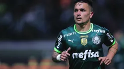 Artur jogador do Palmeiras durante partida contra o Goias no estadio Arena Allianz Parque pelo campeonato Brasileiro A 2023. Ettore Chiereguini/AGIF