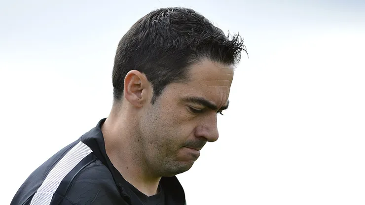 Chicão, em treino do Corinthians no CT Joaquim Grava - Foto: Mauro Horita/AGIF