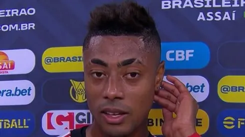 Bruno Henrique ficou muito próximo do Palmeiras Foto: Reprodução/Premiere