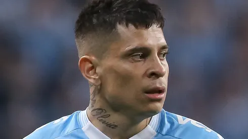 Iturbe, jogador do Grêmio, durante partida contra o Atletico-MG no estadio Arena do Gremio pelo campeonato Brasileiro A 2023. Foto: Pedro H. Tesch/AGIF