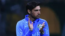 Abel Ferreira tecnico do Palmeiras durante partida contra o Flamengo no estadio Arena Allianz Parque pelo campeonato Brasileiro A 2023. Foto: Ettore Chiereguini/AGIF